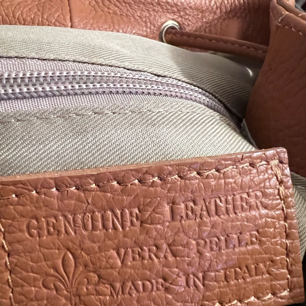 Backpack Italian leather